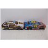 Image 3 : (4) Nascar Collectible Tins, Dale Earnhardt Jr, Jeff Gordan, Dale Jarret, Jerry Nadeau, -Some Damage