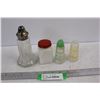 Image 1 : Lot Of Misc., Salt And Pepper Shakers/ Vinegar Bottle-
