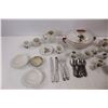 Image 2 : Set Of Mini Dishes/ Cutlery