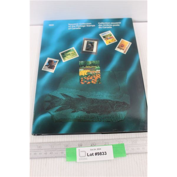 1991 Canadian Souvenir Collection For Postage Stamps