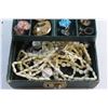 Image 3 : Jewelry Box and Assorted Jewelry - Necklaces, Rings and Earrings