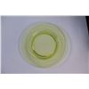 Image 4 : 1890's Uranium Glass Victorian 8.75 inch Plate