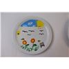 Image 2 : (2) Hand Painted Porcelain Plates