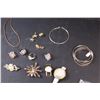 Image 7 : Costume Jewelry - Rings, Earrings, Broaches, Bracelets, Watches etc.