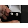 Image 3 : ^4.00 CT TW GRA CERTIFIED ROUND BRILLIANT CUT MOISSANITE STONES VVS D COLOR SET IN 925 SILVER EARRIN