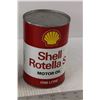 Image 3 : (2) Shell Premium Aeroshell Oil W80 Cans, Shell Rotella S Motor Oil - All Still Full