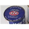 Image 4 : STp Motor Oil Can, Quaker State Super Blend Motor Oil Can - All Still Full