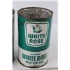 Image 4 : Husky Motor Oil Can, Coop Five 30 Can, White Rose Motor Oil Can - All Empty