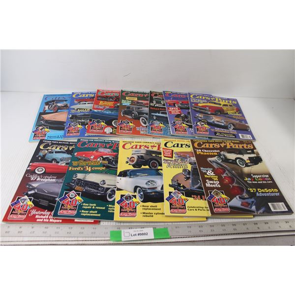 (12) Cars And Parts Magazines