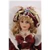 Image 3 : Unmarked Collectible Porcelain Doll- 19'' Tall
