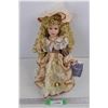 Image 1 : Rebecca Collection Porcelain Doll- 17'' Tall