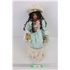Image 1 : My Sweet Collection Porcelain Doll- 16.5'' Tall