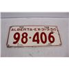 Image 2 : 1950 Alberta License Plate