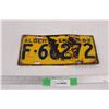 Image 1 : 1952 Alberta License Plate