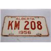 Image 2 : 1956 Alberta License Plate