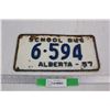 Image 1 : 1957 Alberta License Plate