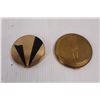 Image 2 : (2) Vintage Makeup Compacts- Both Mirrors Are Broken