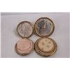 Image 3 : (2) Vintage Makeup Compacts- Both Mirrors Are Broken