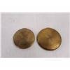 Image 4 : (2) Vintage Makeup Compacts- Both Mirrors Are Broken