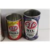 Image 4 : STP Oil Treatment and Windshield Cleaner Cans - Empty