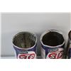 Image 6 : STP Oil Treatment and Windshield Cleaner Cans - Empty