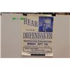 Image 1 : Hear Diefenbaker Poster 25'' x 18''