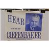 Image 2 : Hear Diefenbaker Poster 25'' x 18''