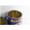 Image 6 : (3) Vintage Bee Hive Golden Corn Syrup Tins - Empty
