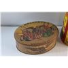 Image 4 : Fiebinq's Saddle Soap - As Is and (4) Vintage Tins - Empty