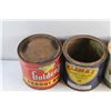 Image 4 : (4) Vintage Tins - Climax, Co-Op and Pure Canadian Honey - Empty