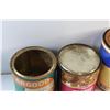 Image 5 : (4) Vintage Tins - Co-Op, Nestle & Argood and Lowney's Hard Candy Bucket