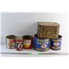 Image 1 : (6) Vintage Tins - Bee Hive, Empress and Calumet