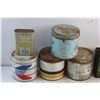 Image 7 : (7) Vintage Cigarette Tobacco Tins - Daily Mail, Sweet Caporal and Old Chum