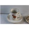 Image 5 : Saskatchewan Cup, California Hibiscus and Hand Painted Japan Cups & Saucers