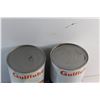 Image 2 : (2) Gulflube XHD Motor Oil Cans - Sealed, Cannot Be Shipped
