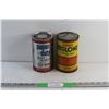 Image 1 : Super Duty Motor Oil and Shaler Rislone The Oil Alloy Cans - Sealed, Cannot Be Shipped