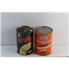 Image 2 : Gulf Type F Automatic Transmission Fluid and Esso Uniflo Motor Oil Cans - Sealed, Cannot Be Shipped