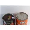 Image 3 : Gulf Type F Automatic Transmission Fluid and Esso Uniflo Motor Oil Cans - Sealed, Cannot Be Shipped