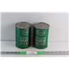 Image 1 : (2) Esso Essolube HDX Plus Motor Oil Cans - Sealed, Cannot Be Shipped
