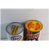 Image 3 : Esso Automatic Transmission Fluid and Castrol GTX Super Multi Grade Motor Oil Cans - Sealed, Cannot 