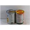 Image 4 : Esso Automatic Transmission Fluid and Castrol GTX Super Multi Grade Motor Oil Cans - Sealed, Cannot 
