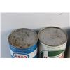 Image 3 : (3) Motor Oil Tins - Esso, Castrol and Motomaster