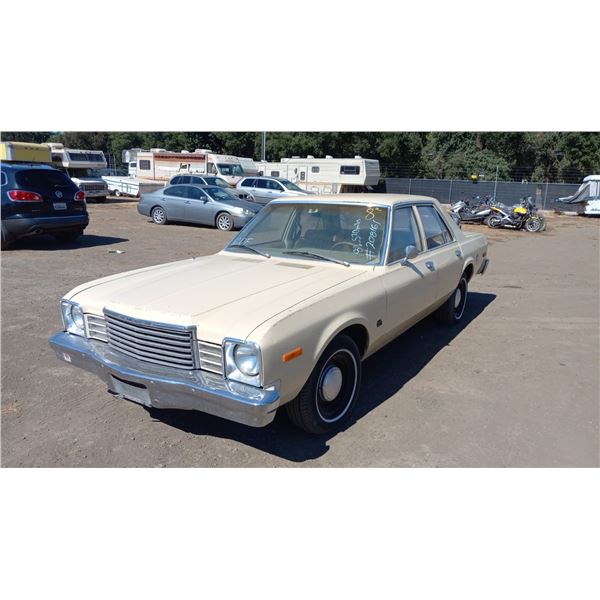 1979 DODGE ASPEN #A75574