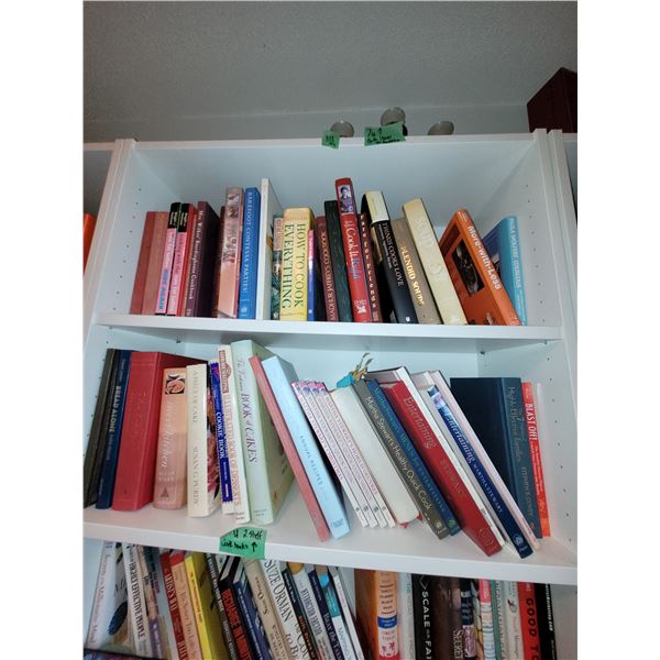 Books on 2 Shelves - See Photos for Titles