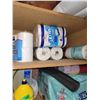 Image 2 : Contents of Wooden Shelves in Photos - Paper Goods