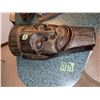 Image 3 : Large Wooden Indonesian Mask Measures Approx 12x22.5"