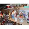 Image 1 : Full Shelf of Quality Holiday Decor, Few Fitz & Floyd Vintage Pieces - Definitely Not Your Walmart H