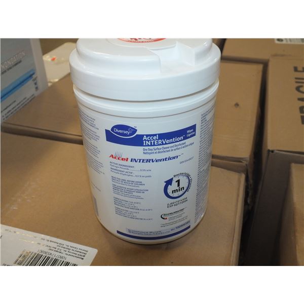 Diversey Accel Intervention Surface Cleaner & Disinfectant Wipes