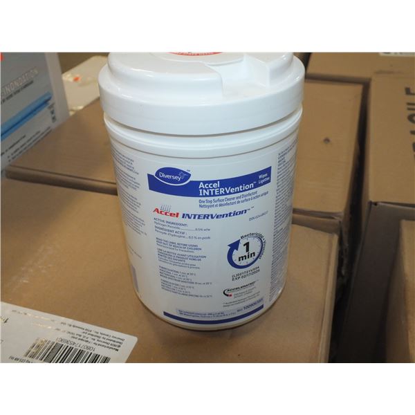 Diversey Accel Intervention Surface Cleaner & Disinfectant Wipes