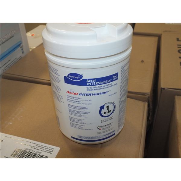 Diversey Accel Intervention Surface Cleaner & Disinfectant Wipes